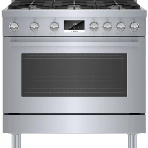 800 Series Dual Fuel Freestanding Range 36'' Stainless Steel