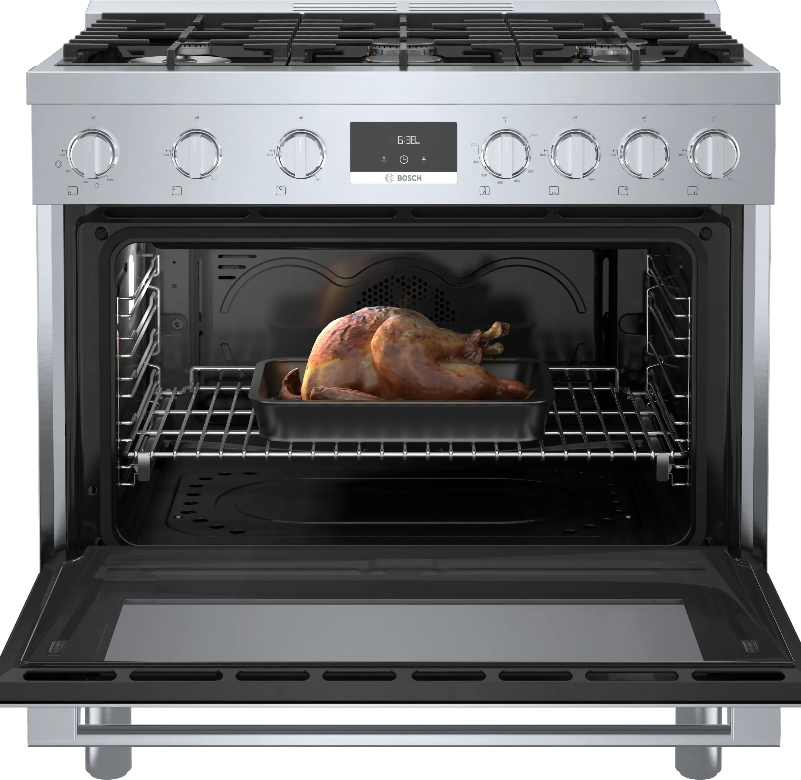 800 Series Gas Freestanding Range 36'' Stainless Steel - Image 8