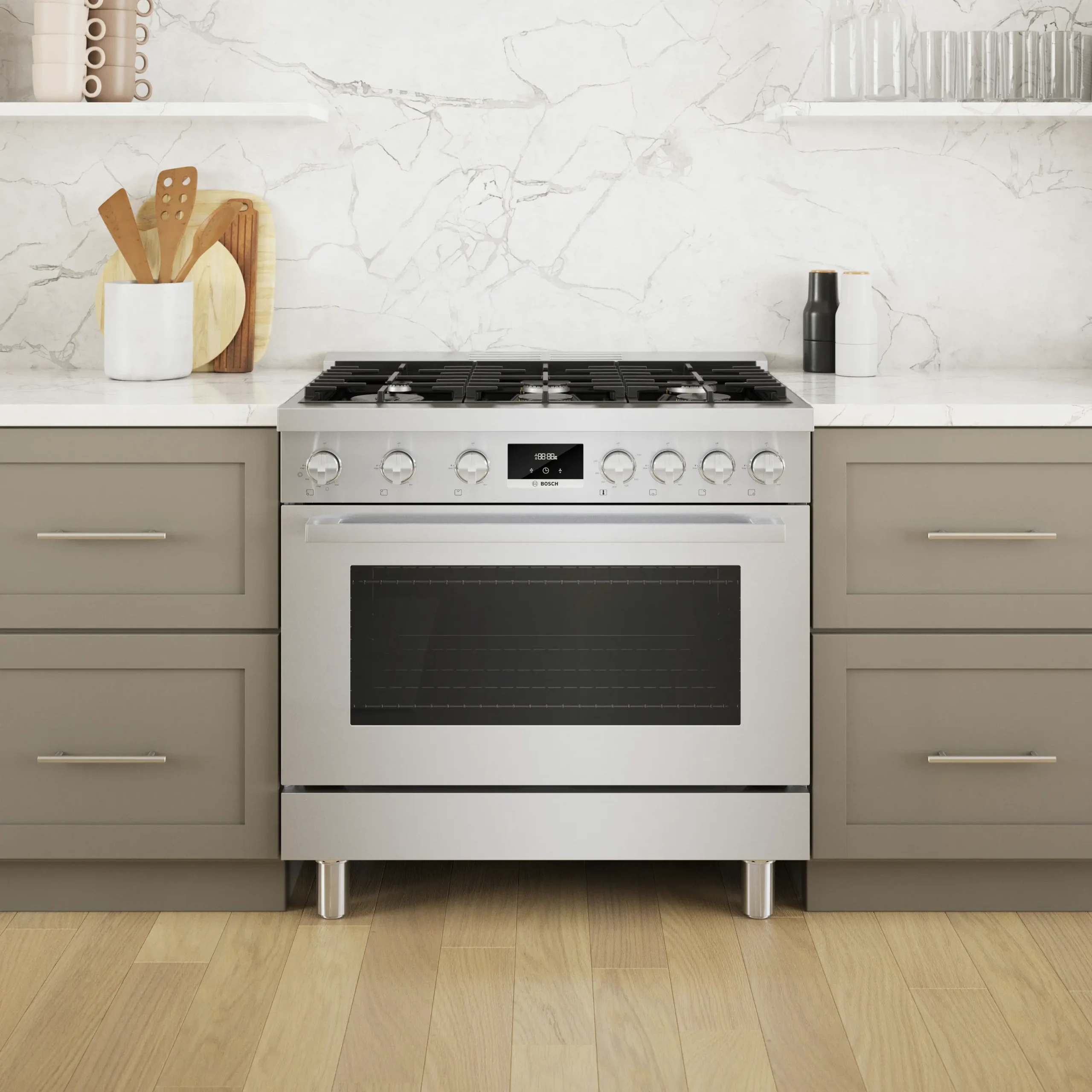 800 Series Gas Freestanding Range 36'' Stainless Steel - Image 2