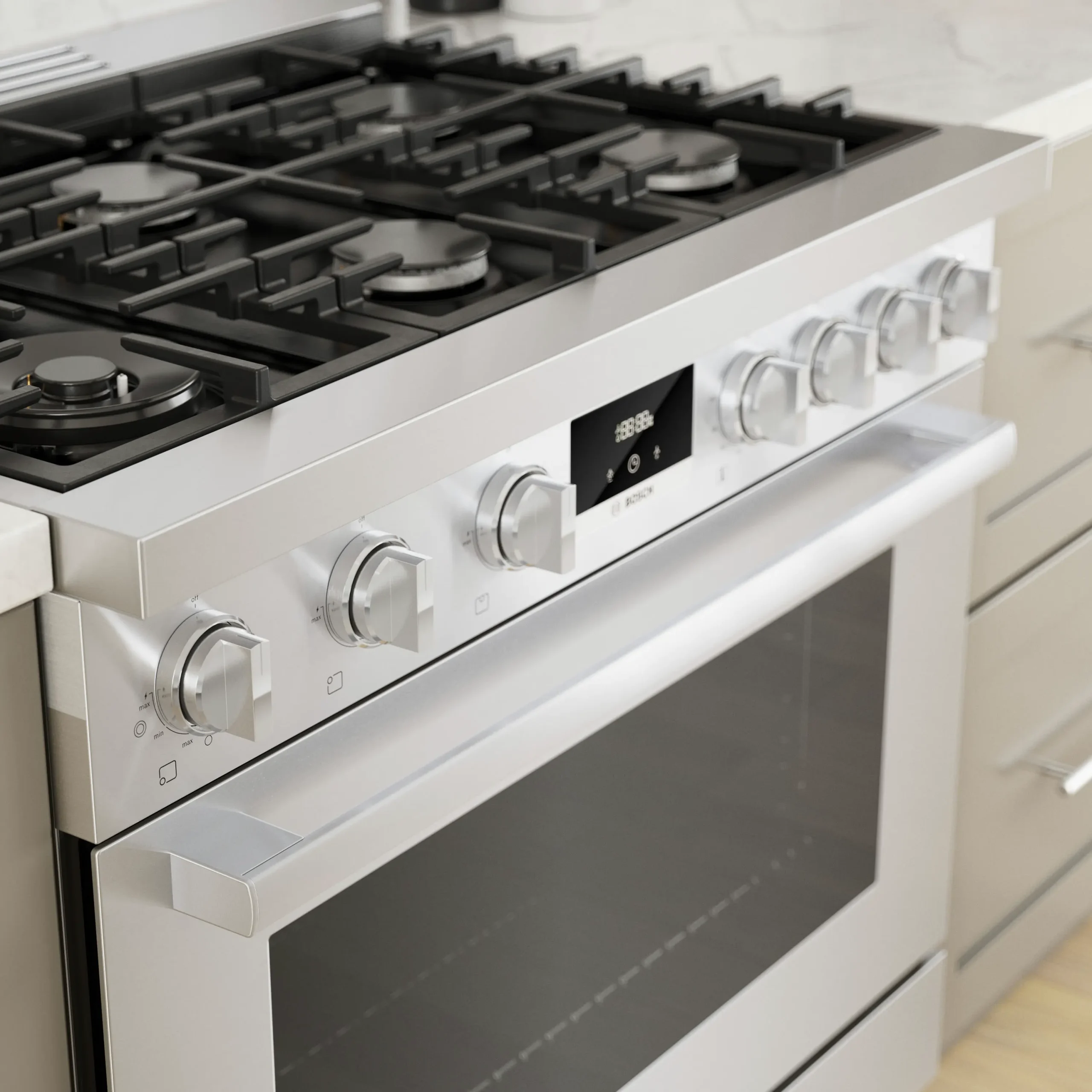800 Series Gas Freestanding Range 36'' Stainless Steel - Image 4