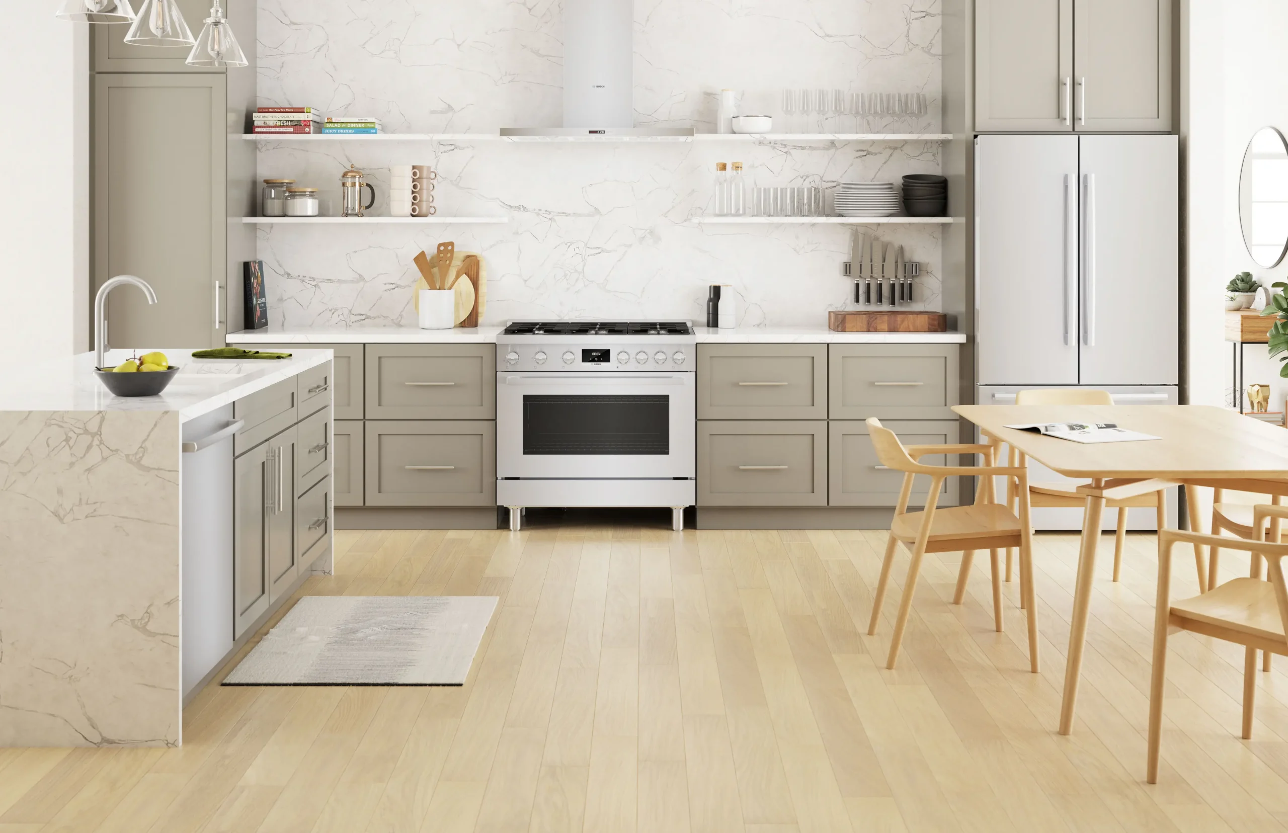 800 Series Gas Freestanding Range 36'' Stainless Steel - Image 5