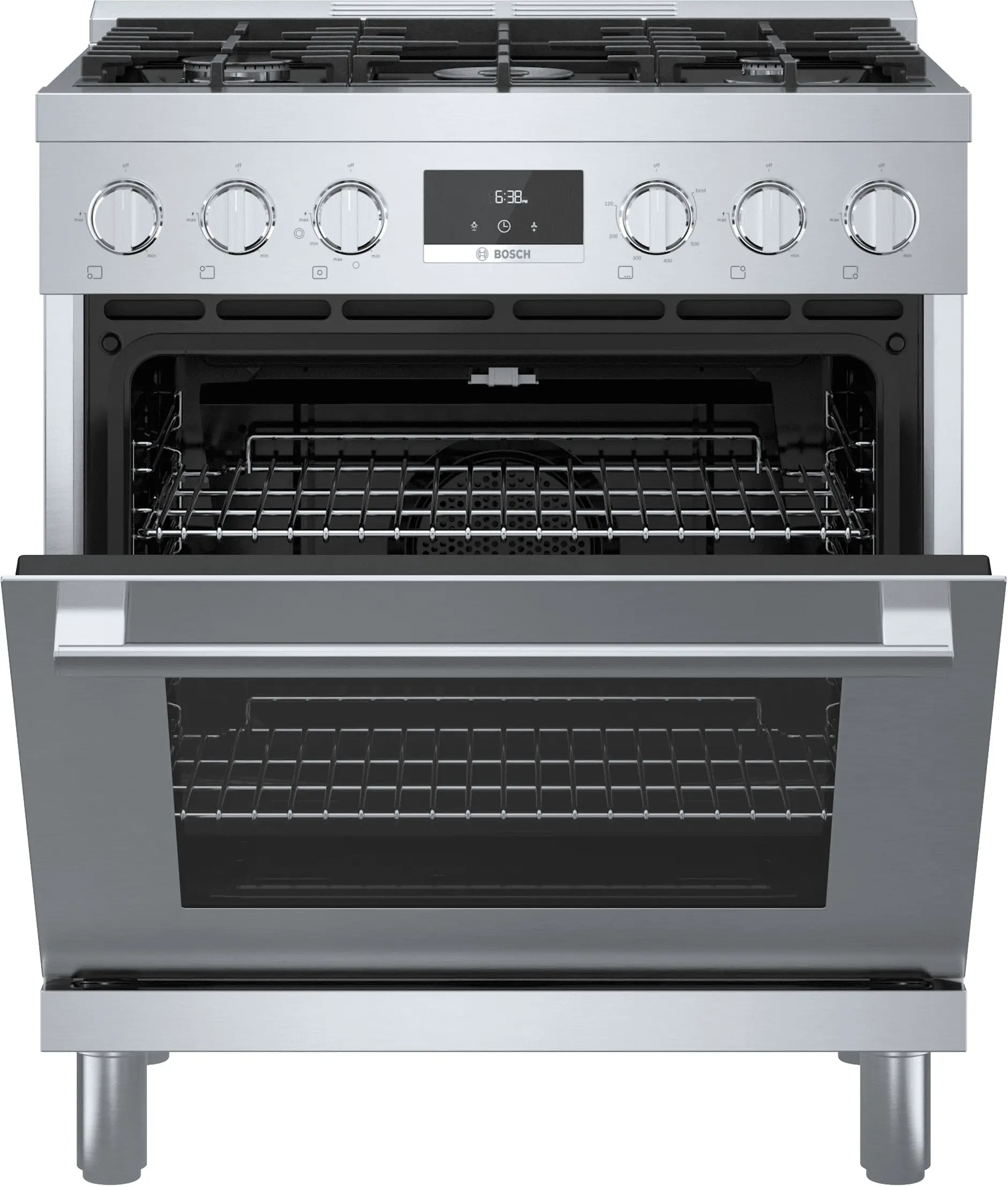 800 Series Gas Freestanding Range 30'' Stainless Steel - Image 3