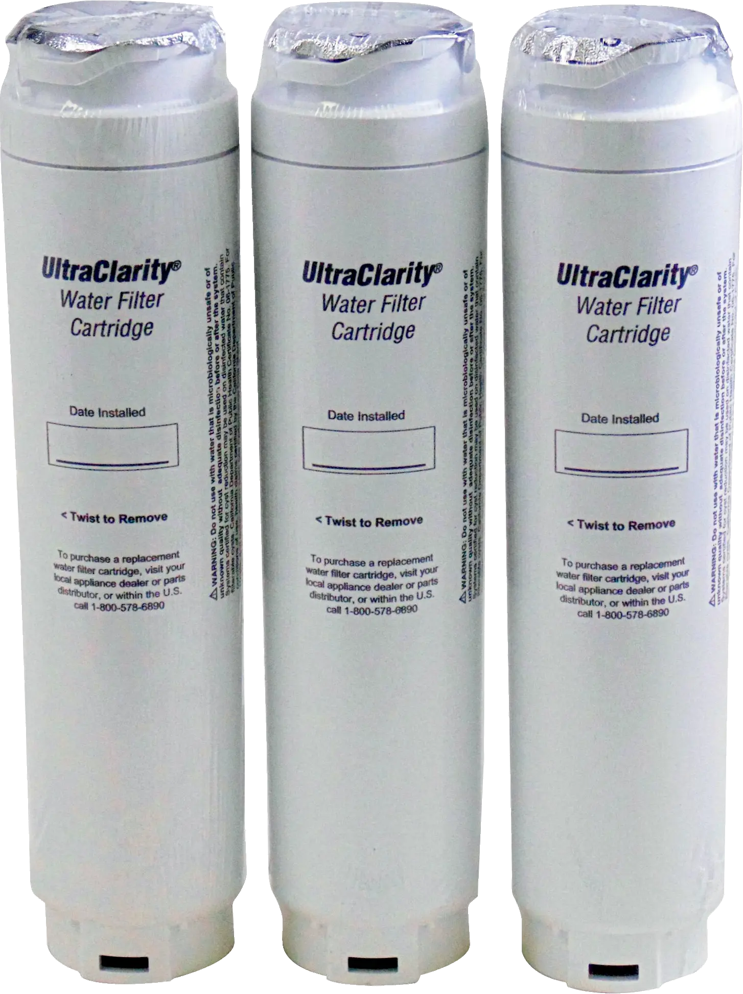 UltraClarity Water Filter (3 Pack of BORPLFTR10, BORPLFTR30, RA450010, REPLFLTR10, REPLFLTR30)