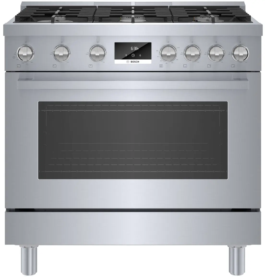 800 Series Gas Freestanding Range 36'' Stainless Steel