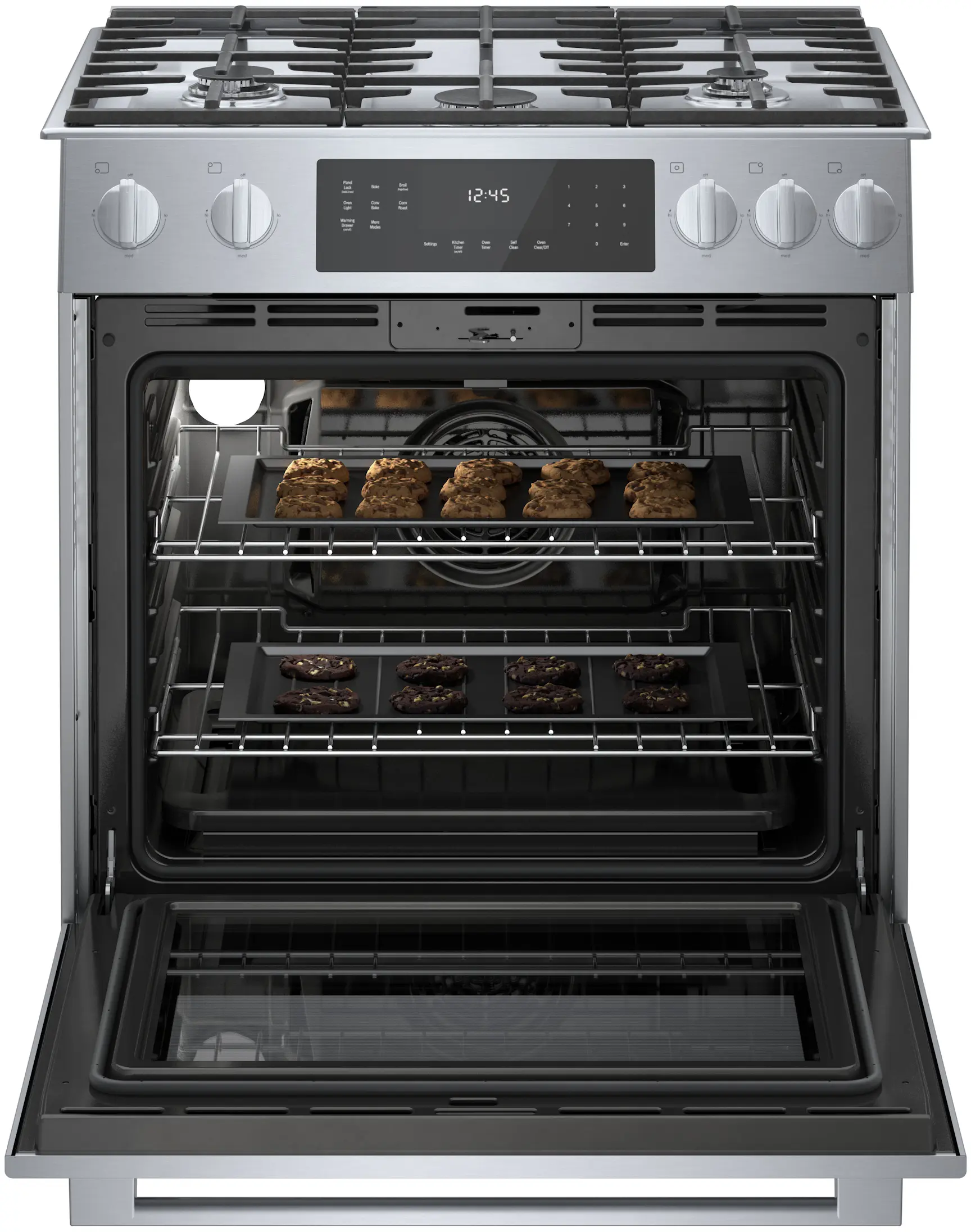 800 Series Gas Slide-in Range 30'' Stainless Steel - Image 4