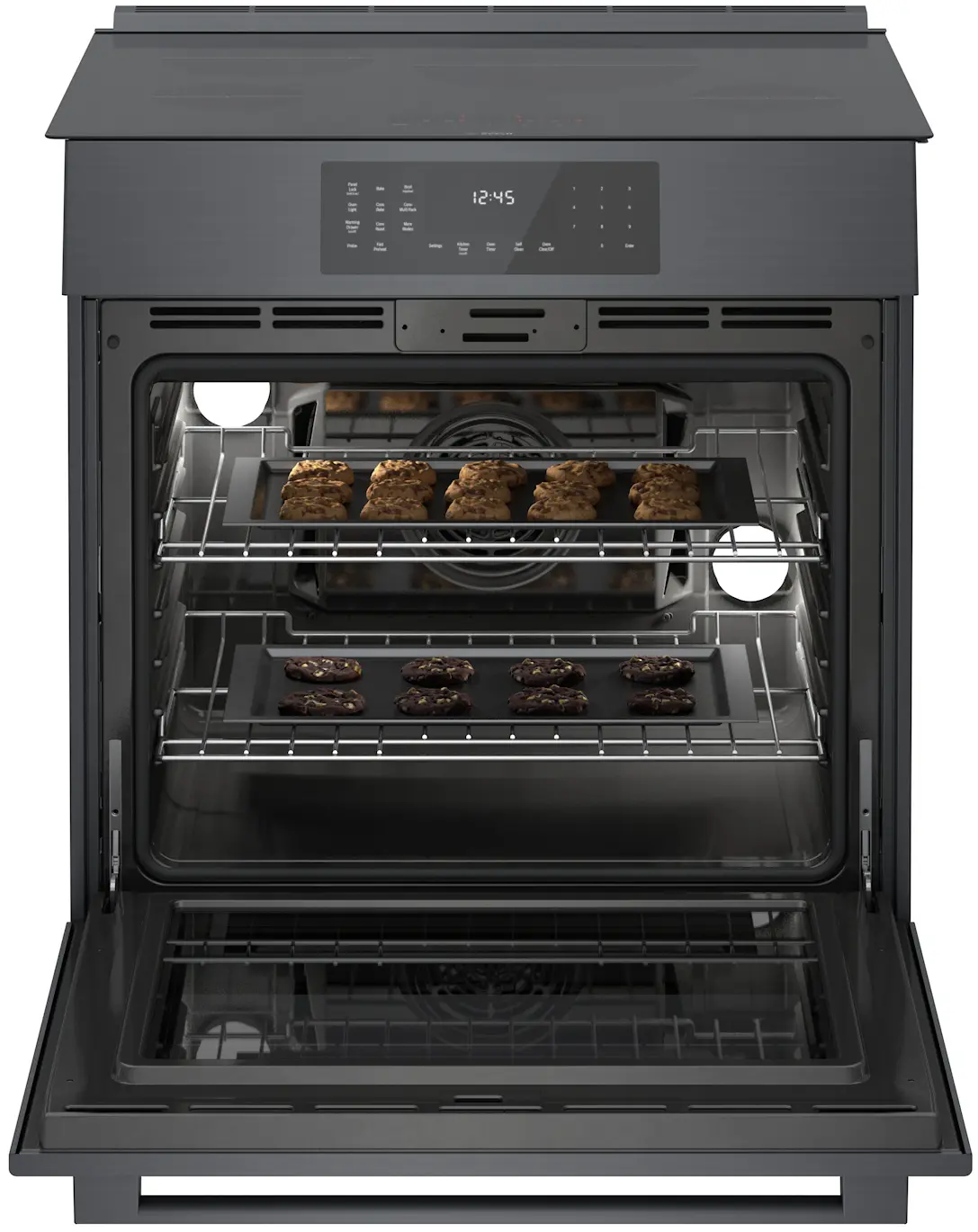 800 Series Induction Slide-in Range 30'' Black Stainless Steel - Image 9