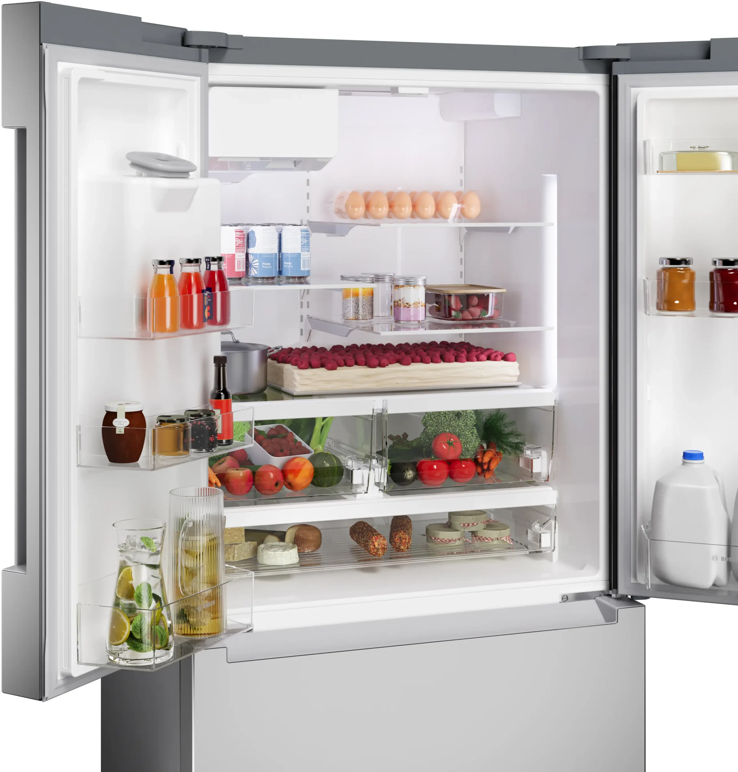 100 Series French Door Bottom Mount Refrigerator 36'' Stainless Steel - Image 9