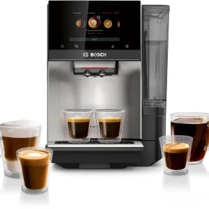 800 Series Fully Automatic Espresso Machine VeroCafe Stainless Steel, Removable Water Tank