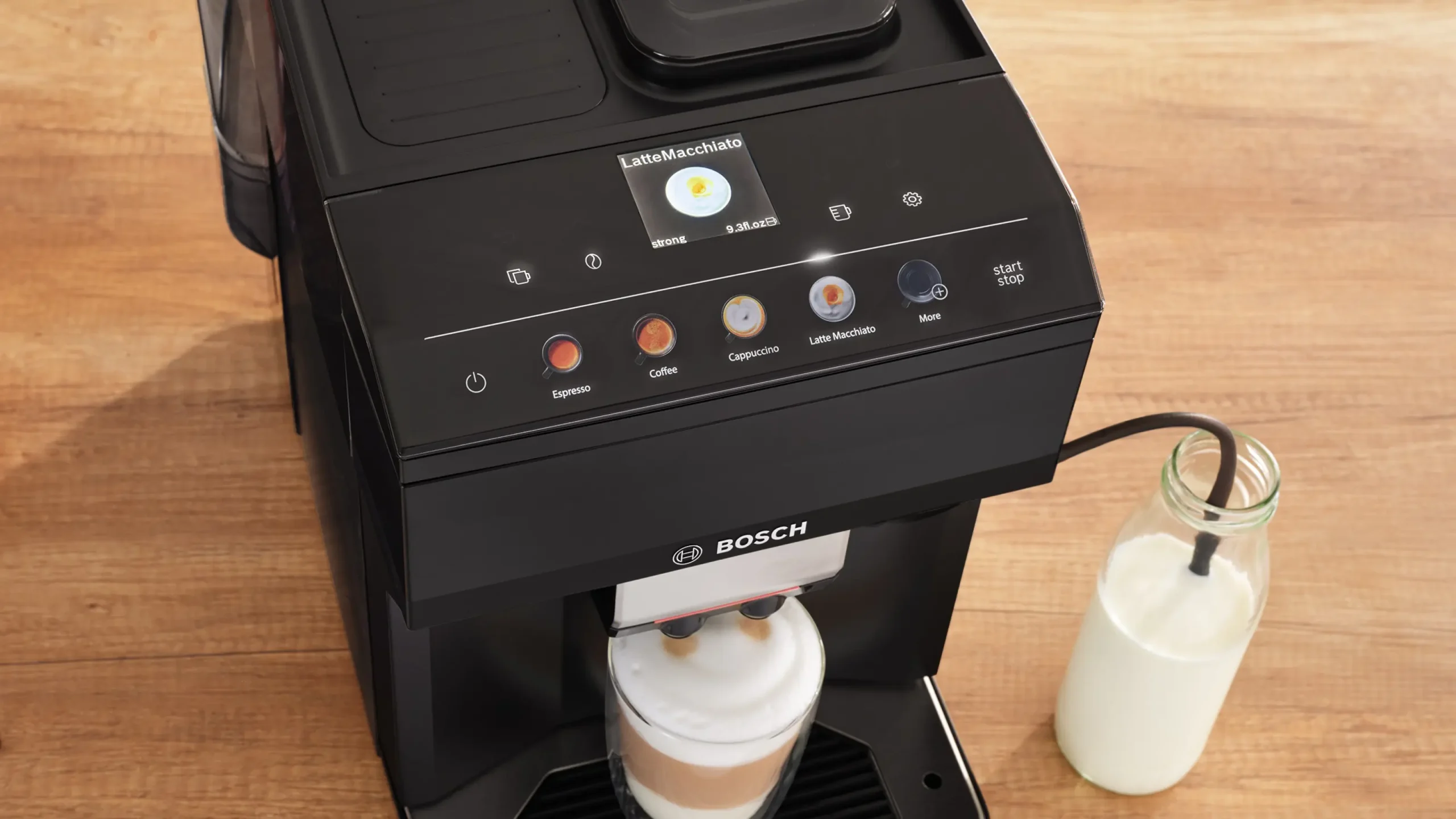 500 Series Fully Automatic Espresso Machine 500 Series VeroCafe Piano Black, Removable Water Tank - Image 8