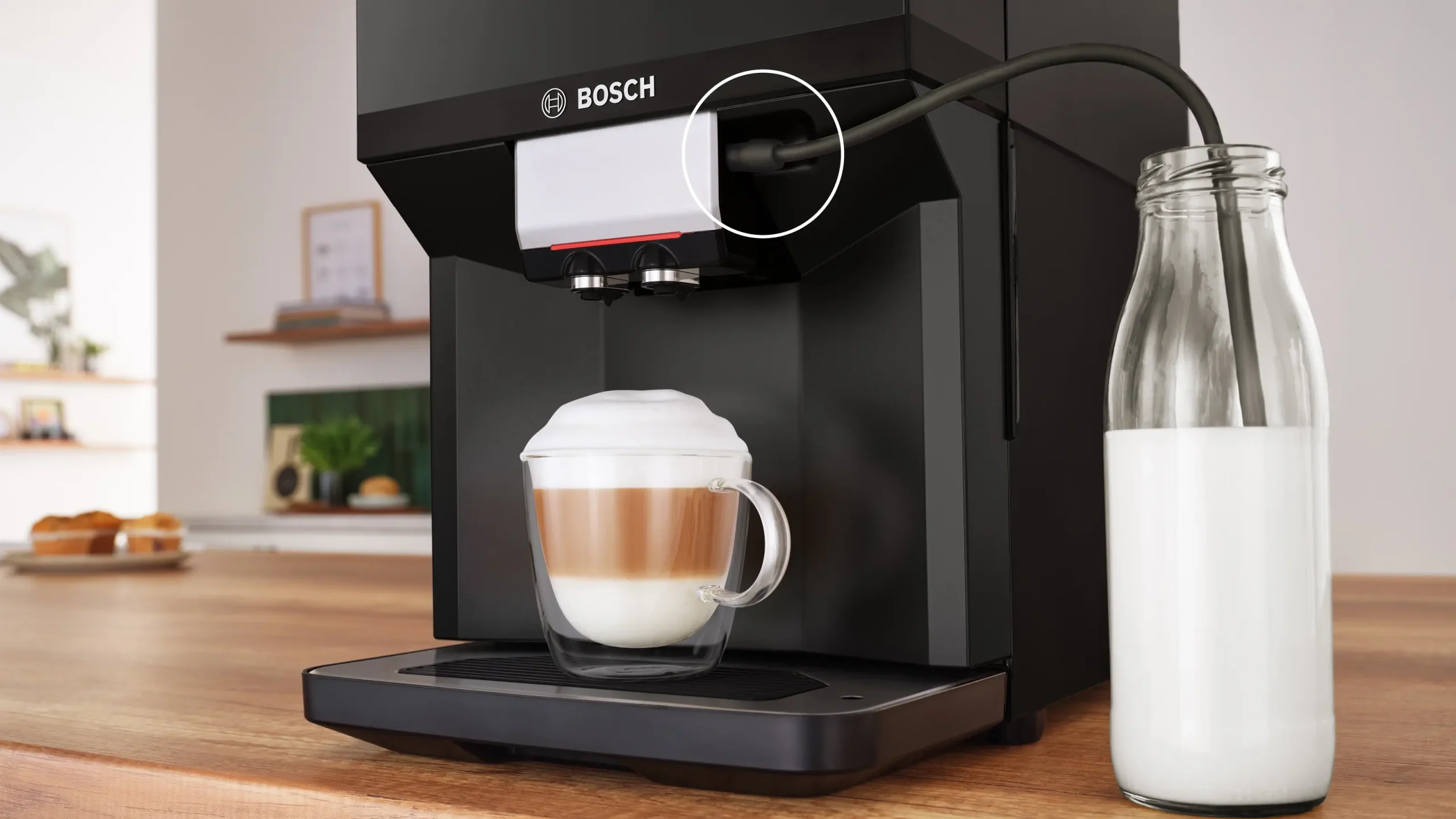 500 Series Fully Automatic Espresso Machine 500 Series VeroCafe Piano Black, Removable Water Tank - Image 10