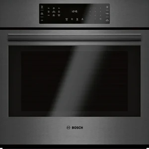 800 Series Single Wall Oven 30'' Black Stainless Steel